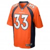 Denver Broncos Tröjor Javonte Williams 33 Nike Orange 2021 NFL Draft - Herr Denver Broncos Tröjor Javonte Williams 33 Nike Orange 2021 NFL Draft - Herr